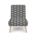 VH Two Panels Gray w/ Black Occasional Chair