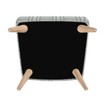VH Two Panels Greens & Tan Occasional Chair
