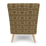 Geometric Pattern Occasional Chair