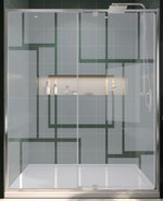 Stacked Boxes Glasswork Mockup