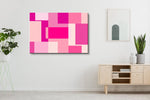 Stacked Boxes Pinks
