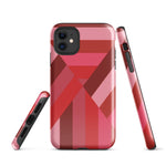 Tough Case for iPhone® Folded Reds