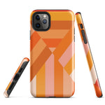 Tough Case for iPhone® Folded Oranges