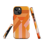 Tough Case for iPhone® Folded Oranges