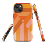 Tough Case for iPhone® Folded Oranges