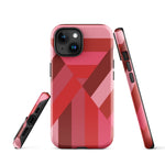 Tough Case for iPhone® Folded Reds