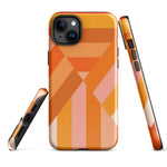 Tough Case for iPhone® Folded Oranges