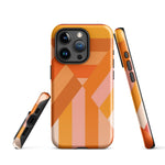 Tough Case for iPhone® Folded Oranges