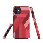 Tough Case for iPhone® Folded Reds