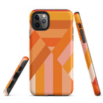 Tough Case for iPhone® Folded Oranges