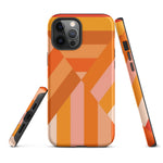 Tough Case for iPhone® Folded Oranges