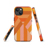 Tough Case for iPhone® Folded Oranges