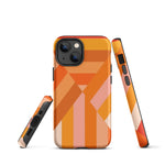 Tough Case for iPhone® Folded Oranges