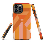 Tough Case for iPhone® Folded Oranges