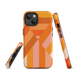 Tough Case for iPhone® Folded Oranges