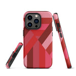 Tough Case for iPhone® Folded Reds