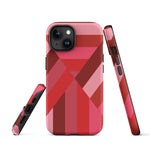 Tough Case for iPhone® Folded Reds