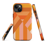 Tough Case for iPhone® Folded Oranges