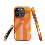 Tough Case for iPhone® Folded Oranges