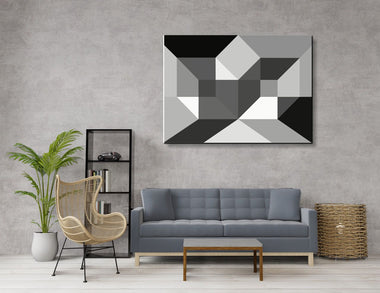 Kaleidoscope Black & White